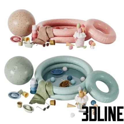 children decor set 10(3dline.net)