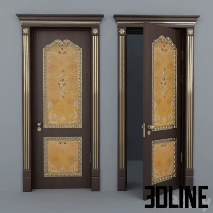 classic door(3dline.net)
