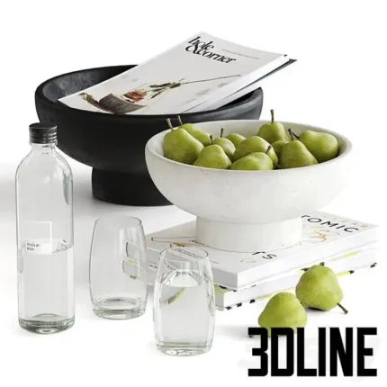 decorative set 12(3dline.net)