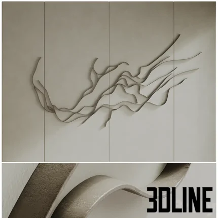 decorative wall art 07(3dline.net)