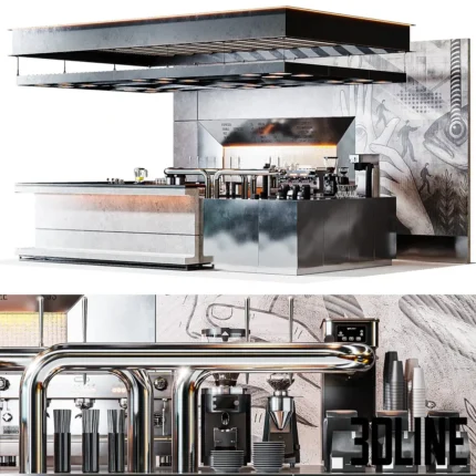 industrial cafe(3dline.net)