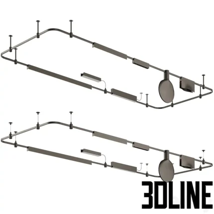 track system black Line Line Spot X Karm Raid(3dline.net)