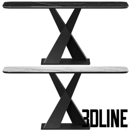 x fo2 dining table(3dline.net)